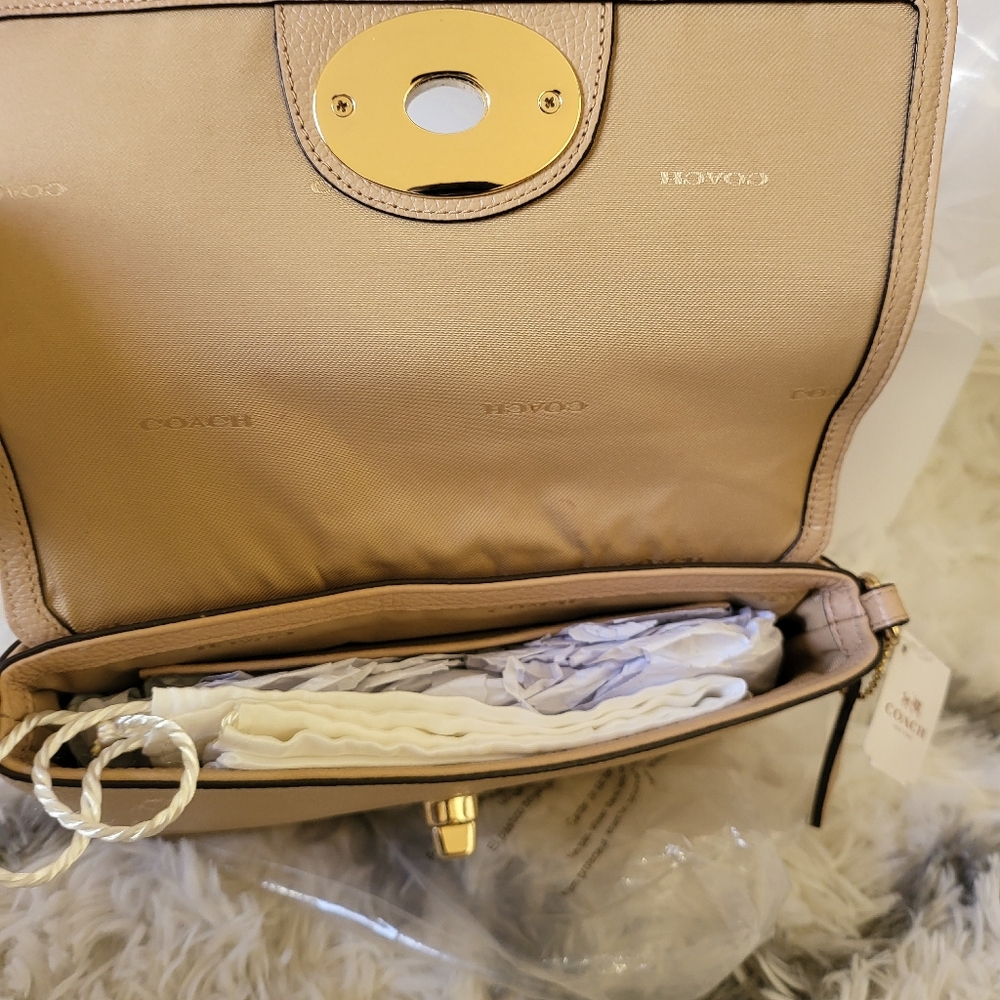 Coach Cream Women crossbody Bag - Picture 4 of 4